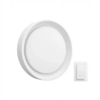 Deckenleuchte Philips Hue Infuse 4500 lm mit kabellosem Dimmschalter