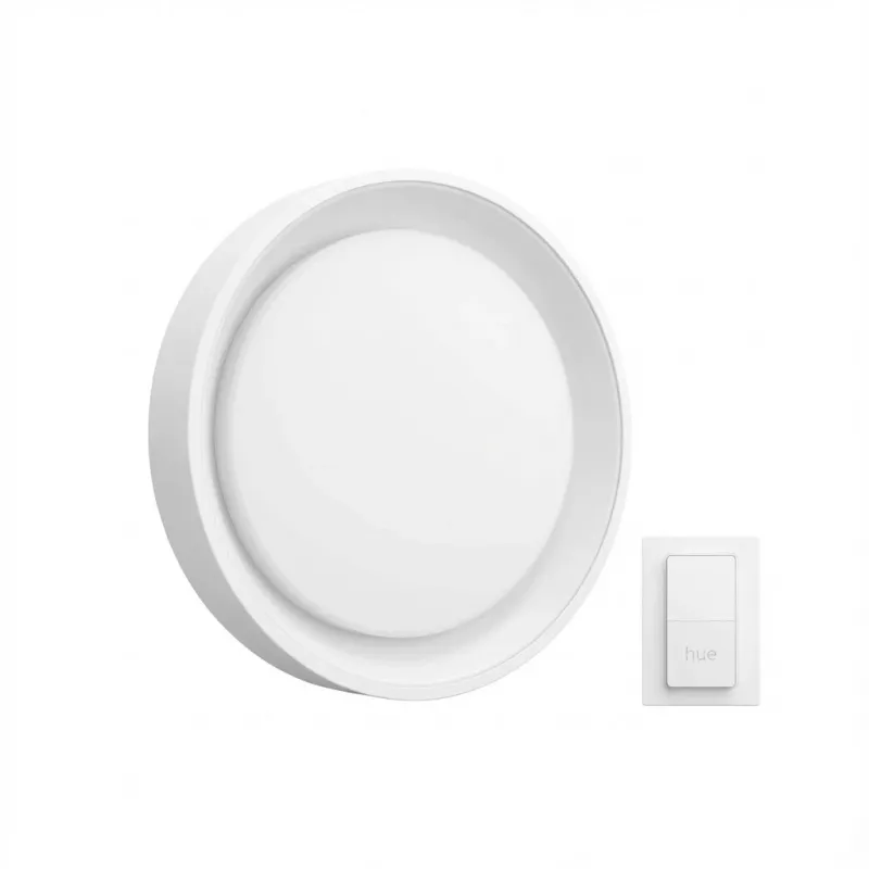 Deckenleuchte Philips Hue Infuse 4500 lm mit kabellosem Dimmschalter