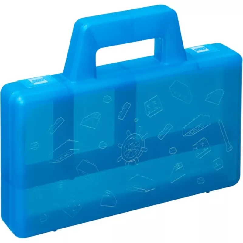 Aufbewahrungsbox Room Copenhagen Modell 40870002, blau – Sortierbox für LEGO und kleine Spielzeuge