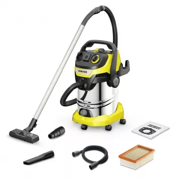Kärcher WD 6 P S V-30/6/22/T Schwarz, Edelstahl, Gelb 30 L 1300 W