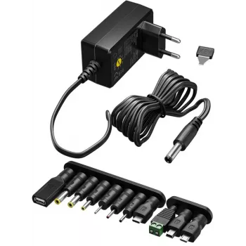 Goobay 64568 Ladegerät für Mobilgeräte Universal Schwarz AC Indoor (64568)