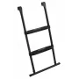 Trampolinleiter Salta 609 — Stahlleiter mit 2 Stufen, schwarz, 520 mm Breite, 980 mm Höhe
