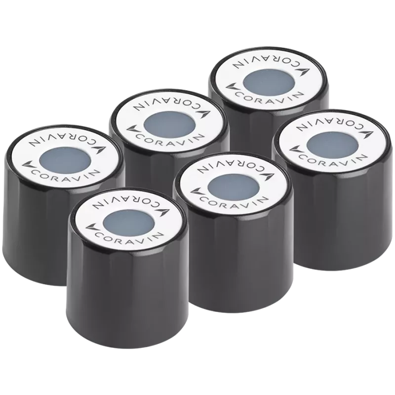 CORAVIN Standard-Schraubverschlüsse 6er-Pack