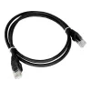 AVIZIO KKU6CZA0.5 Netzwerkkabel Schwarz 0,5 m Cat6 U/UTP (UTP)