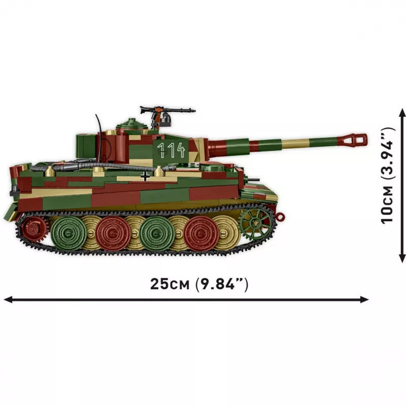 Bausteine Pz.Kpfw. VI Tiger Ausführung E 870 Teile