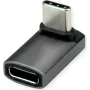 ROLINE USB4 40G Typ-C-Adapter ST/BU 90° breit Alu (12.03.2934)