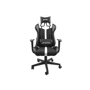 FURY Avenger XL Universal Gaming Chair Gepolsterter Sitz Schwarz, Weiß