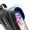 Rockbros B68 Fahrradrahmentasche Handytasche 1,7 l Schwarz