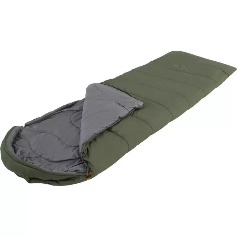 Schlafsack easy camp Raven II Square -3°C, olivgrün, Modell 240208