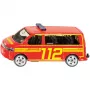 Usorteret Siku VW T5 Feuerwehr-Einsatzleitwagen Modell SIE-30474970 Druckguss-Notfallfahrzeug 1:87