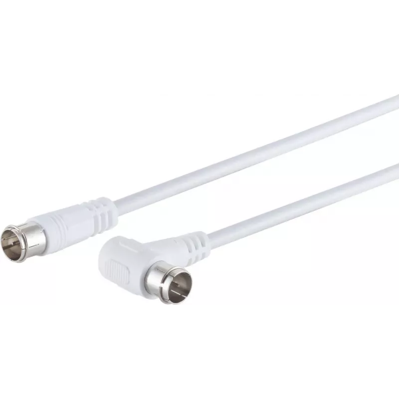F-Winkel-Satellitenkabelstecker ShiverPeaks 80118-128 F-Quick-Winkelstecker