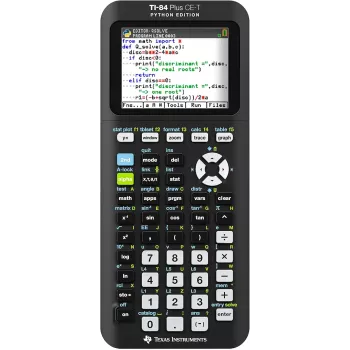 Grafikrechner Texas Instruments TI-84 Plus CE-T Python Edition – Farbdisplay, Python-Unterstützung