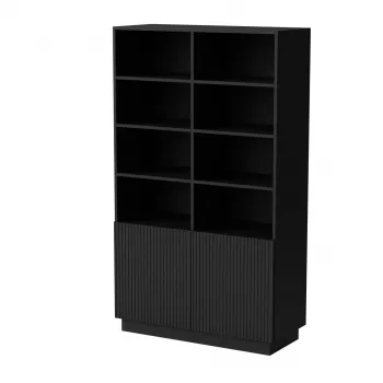 Cama LIVERTI shelving unit 100x42x171 Schwarz
