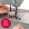 Nähmaschine SINGER Heavy Duty 4432 — elektrisch, 32 Stichmuster, 1-Stufen-Knopfloch, Freiarm, grau