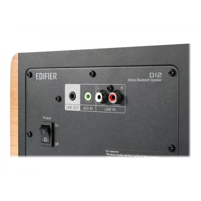 Edifier | Kleiner Aktivlautsprecher | D12 | Bluetooth | Drahtlose Verbindung