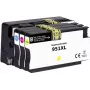 Renkforce Tinten-Kombipackung ersetzt HP 950 XL, 951 XL (C2P43AE) kompatibel Schwarz, Cyan, Magenta, Gelb RF-5705448 (RF-5705448)