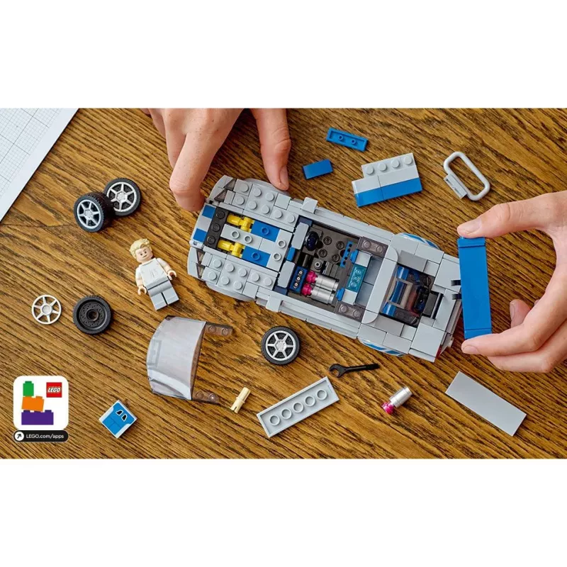 LEGO 76917 Speed Champions 2 Fast 2 Furious Nissan Skyline GT-R (R34) Spielzeugauto