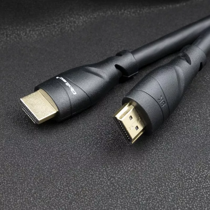 HDMI 2.1 Kabel QOLTEC 5 m — 48 Gbit/s, 8K@60Hz, 26AWG, vergoldete Stecker