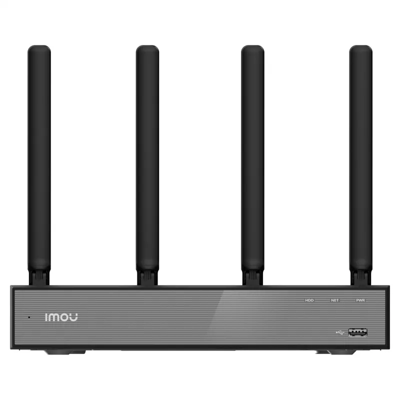Netzwerk-Videorecorder IMOU N118W Schwarz — 18 Kanäle, 4-Kanal-Wiedergabe, max. 3840×2160, Dualband-WLAN, SATA bis zu 16 TB