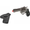 Metallspielzeugrevolver Pulio 155433/0 mit Holster – Metallkonstruktion, inklusive Holster