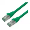 ROLINE RM Patchkabel Cat.6A S/FTP (PiMF), grün, 3 m