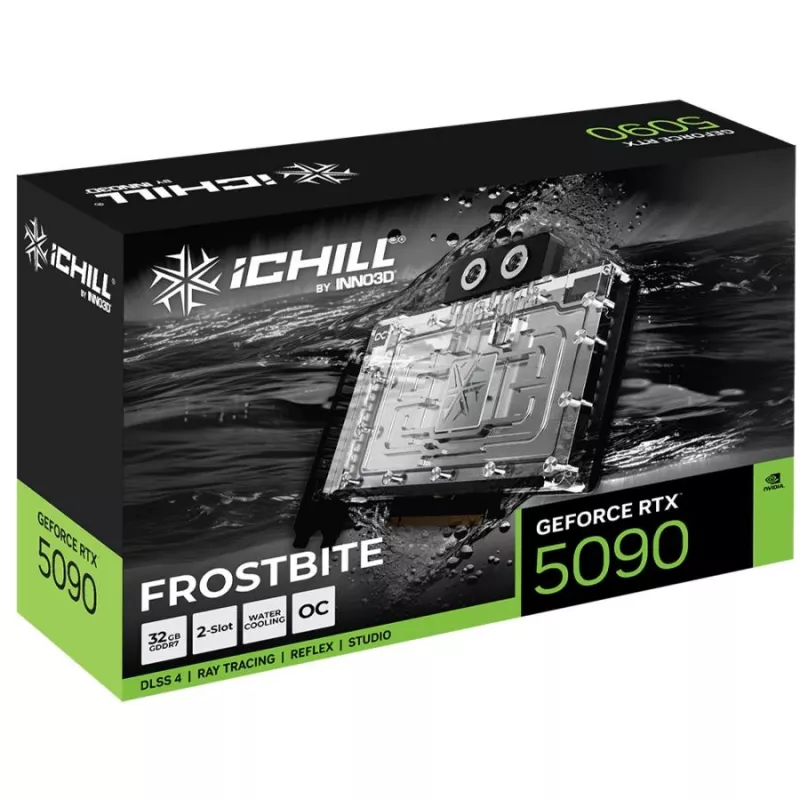INNO3D GeForce RTX 5090 iCHILL Frostbite 32GB GDDR7 Grafikkarte