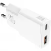 Ladegerät 4smarts PDPlug Duos schlank Smartphone Tablet Weiß AC Schnellladung