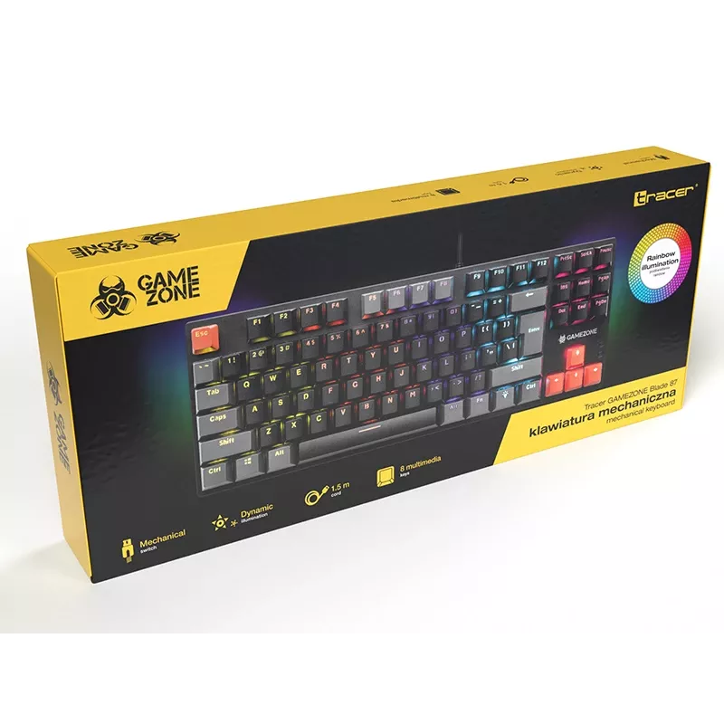 TRACER Mechanische Tastatur GAMEZONE Blade 87