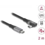 USB-Kabel DeLOCK 81132 2m USB C Schwarz 20 Gbit/s