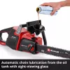 Akku-Kettensäge EINHELL GP-LC 36/40 Li BL-Solo 36V (2x18V) rot/schwarz — ohne Akku und Ladegerät