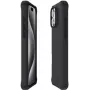 Mobilis Spectrum_R - Rückseitige Abdeckung für Mobiltelefon - Langlebig - antimikrobiell, 100 % recycelt - Impacthane - Schwarz - für Apple iPhone 16 Pro (066072)