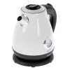 Wasserkocher Camry CR 1344 — 1,7 l, 2200 W, Edelstahl, integriertes Thermometer, 360°-Basis, weiß