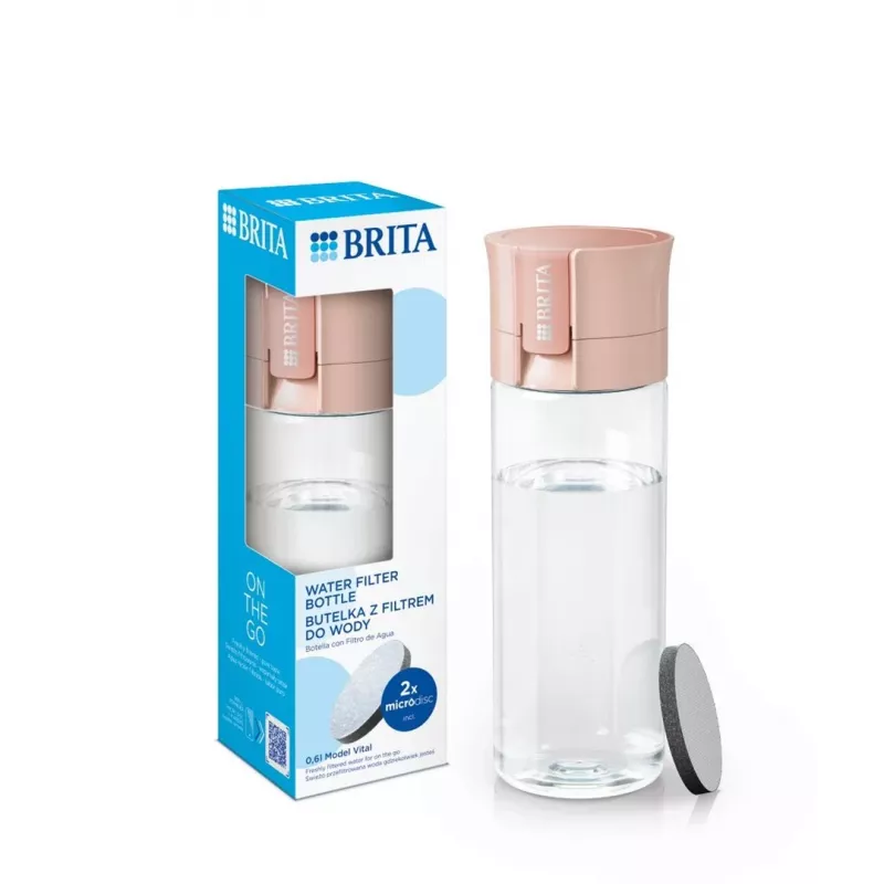 Brita Vital Pfirsich 2-Scheiben-Filterflasche
