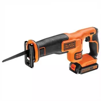 Schwarz & Decker BDCR18-QW Säbelsäge Schwarz, Orange