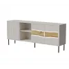 Cama INSERTO 3D1W Kommode 190x40x80 Kaschmir + LED