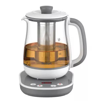 Tefal BJ551B10 Teekocher 1,5 L 1430 W Grau, Weiß