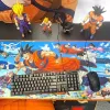 Mauspad Subsonic Gaming Maus Pad XXL DBZ Gokus Freunde SA5589-D2