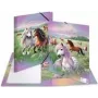 Briefumschlagmappe HERMA Gummizugmappe A4 Karton Pferdewelt