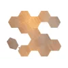 Nanoleaf | Elements Wood Look Hexagons Starter Kit (13 Panels) | Kaltweiß + Warmweiß