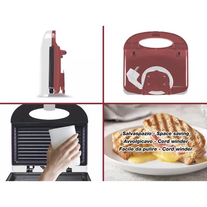 Toaster Beper P101TOS010, 2-Scheiben-Elektrotoaster mit einstellbarer Bräunungssteuerung