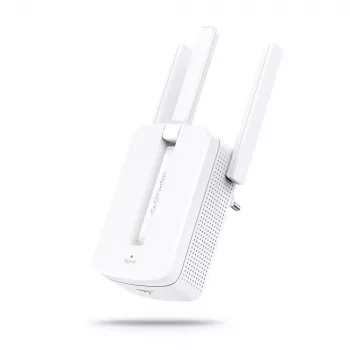 Mercusys WiFi N Repeater 300Mbps WiFi Network Extender Wireless Amplifier MW300RE (N300, 2 externe Antennen)