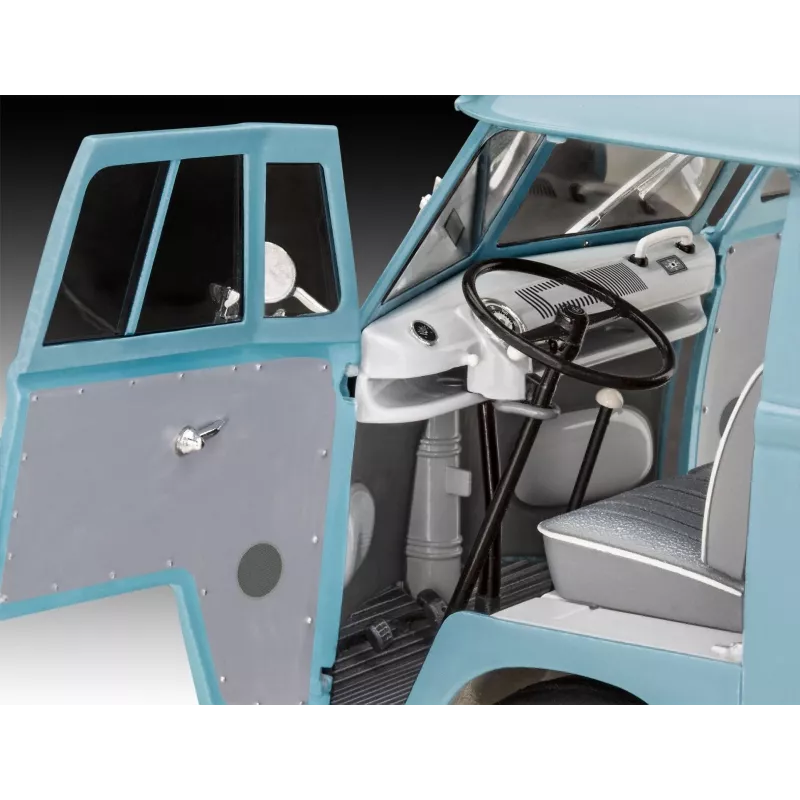 Kunststoffmodell VW T1 Panel Van - Gulf Dekoration 1/24