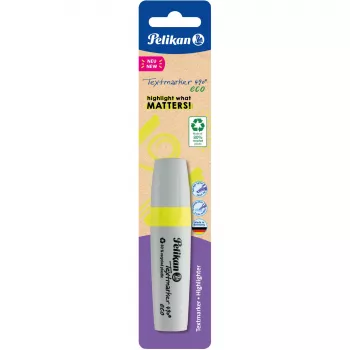 Highlighter Pelikan Textmarker 490 eco marker Keilspitze Gelb