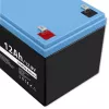 Qoltec LiFePO4 Lithium-Eisenphosphat-Akku 12,8 V 12 Ah 153,6 Wh mit BMS