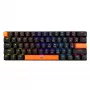 Mechanische Tastatur Baracuda Dolphin Schwarz US-Layout mit Blue-Switches