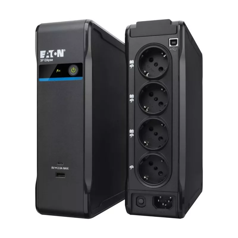 Unterbrechungsfreie Stromversorgung EATON Ellipse 900 USB DIN — 900 VA / 540 W