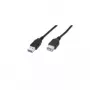 USB-Verlängerungskabel DIGITUS AK-112331, 3 m, USB-A-Stecker auf USB-A-Buchse, USB 3.2 Gen 1, schwarz