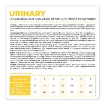 Trockenfutter für Katzen VETEXPERT Veterinary Diet Urinary, 2 kg — Geflügel, 33 % Protein, 23 % Fett