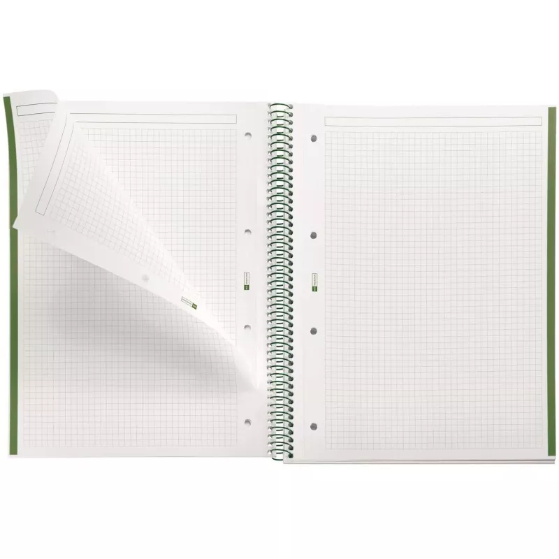 MIQUELRIUS College Notizbuch Emotions 1 kariert DIN A4 Innenrand (A460459)