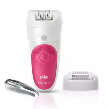 Braun Silk-epil 5 5-500 SensoSmart Epilierer, pink/weiß